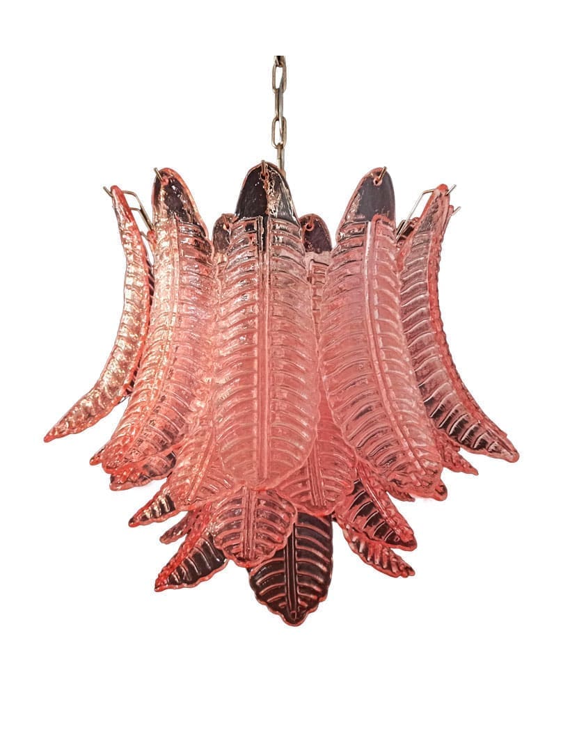 7060---36-pink-felci-glass-murano-chandelier-cherry-vintage