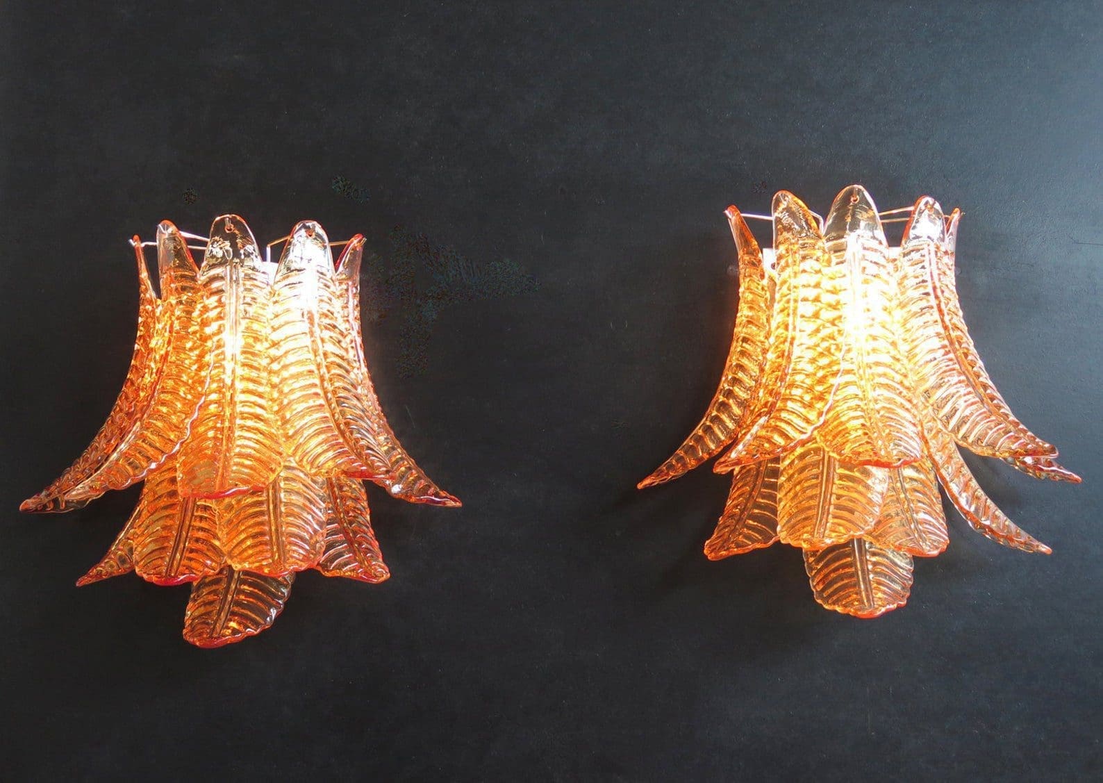 Murano - Væglamper - Rav - Felci