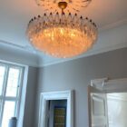 Murano chandelier - Poliedri - 185 glass - Transparent