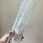Murano white Alabaster glass tubes