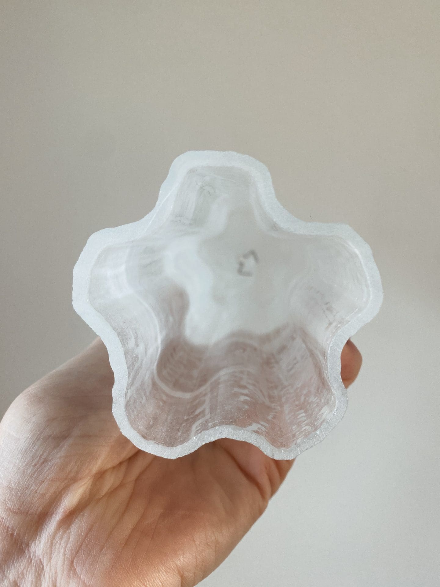 Murano white Alabaster glass tubes