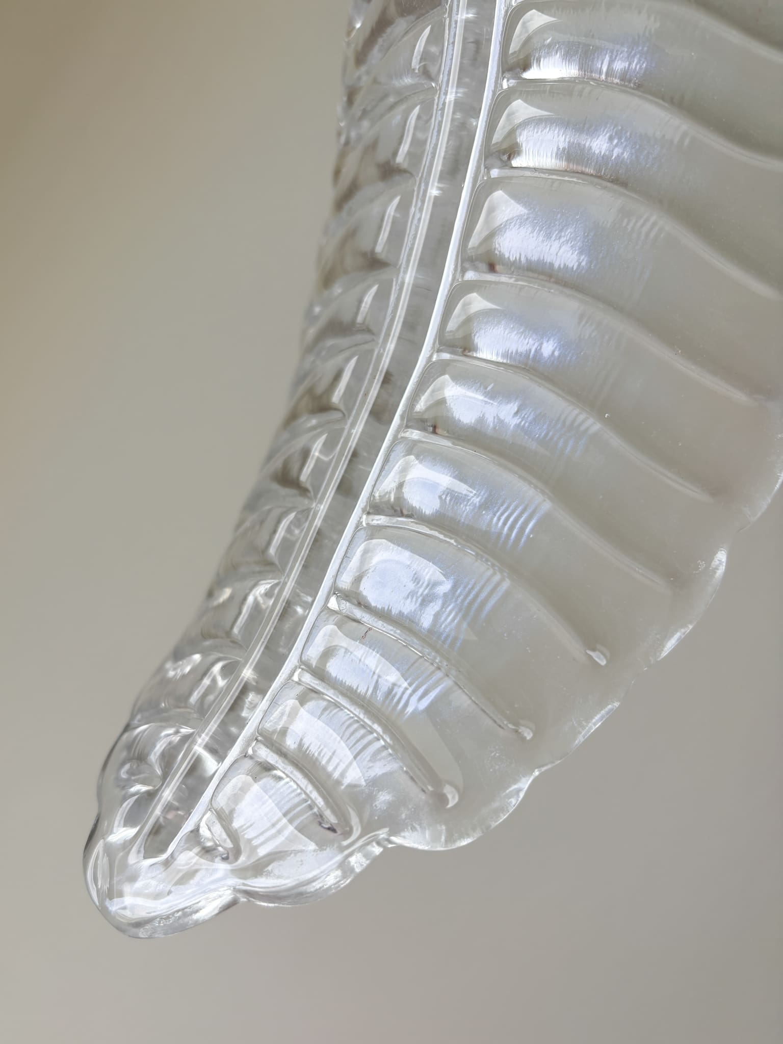 Murano Chandelier Felci Opalino Cherry Vintage Interior